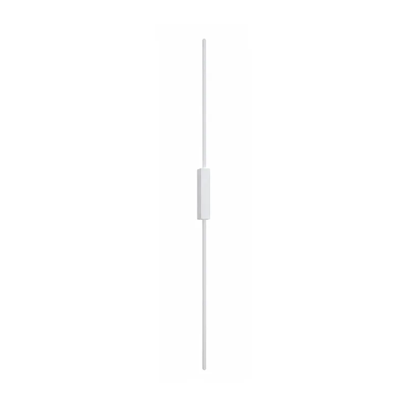 Arandela 80x5CM 16W 1200LM 3000K BIVOLT METAL BRANCO+SILICONE Sindora QB05436