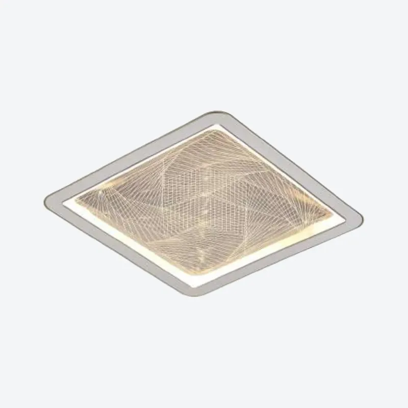 Plafon 40CM 40+40W 3000K 4500K 6000K 4000LM BIVOLT METAL BRANCO+ACRILICO CX:44x9,5x44CM 2,2KG Sindora DCX02343