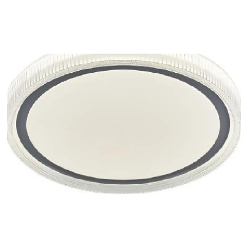Plafon Ø39x7CM 28+28W 2800LM 3000K 4500K 6500K BIVOLT METAL CROMADO+ACRILICO CX:42x10x42CM 1,1KG Sindora DCX02347