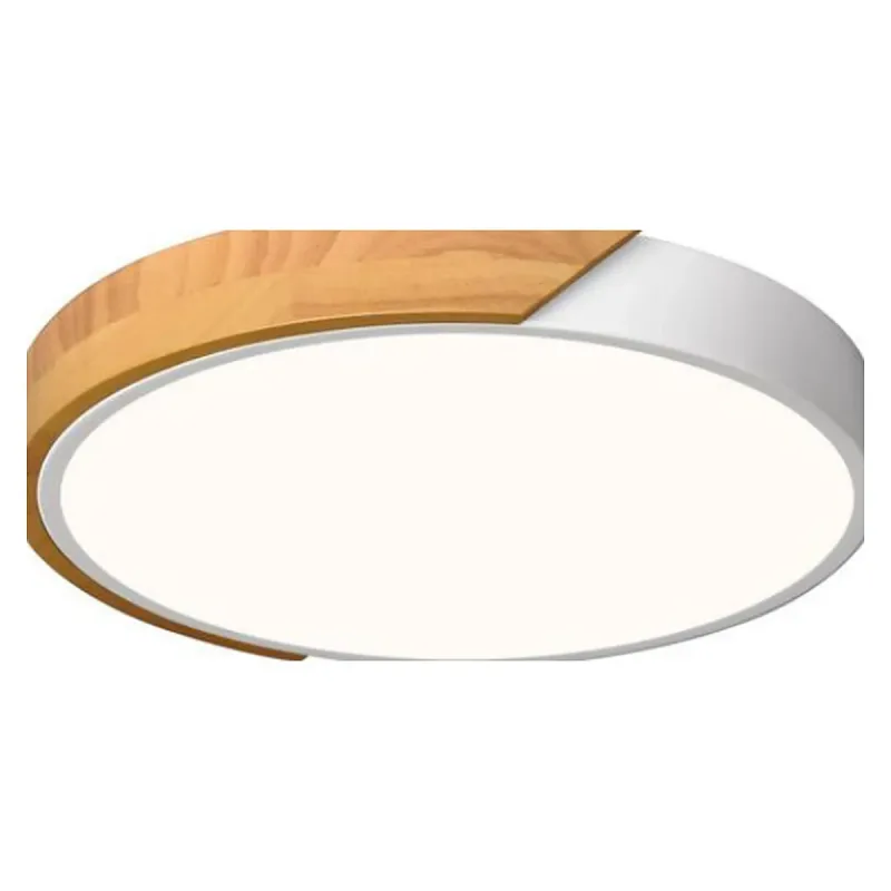 Plafon Ø51x5CM 45+45W 3000K 4500K 6500K 4500LM BIVOLT METAL BRANCO+ACRILICO CX:52x6x52CM 2,1KG Sindora DCX02356