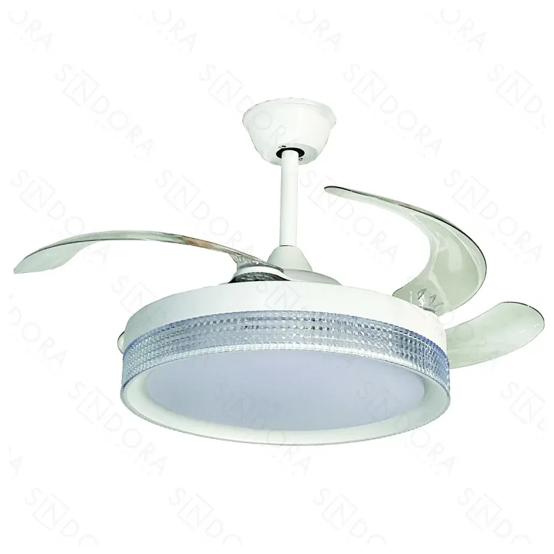 Ventilador de Teto Ø50x48cm 36W 2700K - Sindora DCF08002V
