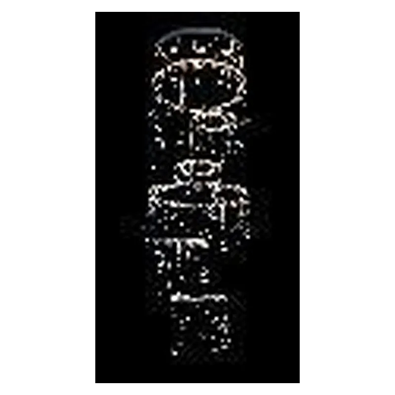 Lustre LED de Cristal e Metal Cromado com Controle 144W 3 Temperaturas (3000K/4000K/6000K) Bivolt 80x350cm - Sindora DCD02527