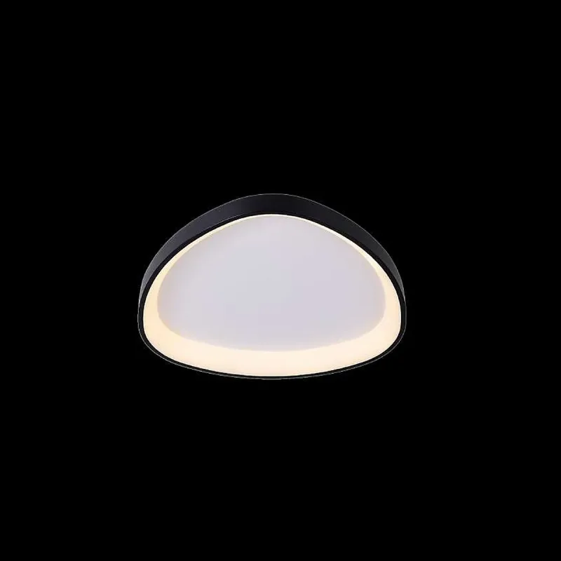Plafon 62CM 78W 5850LM 3000K BIVOLT METAL PRETO+PLASTICO CX:65x65x9,5CM 3,5KG Sindora QX05626