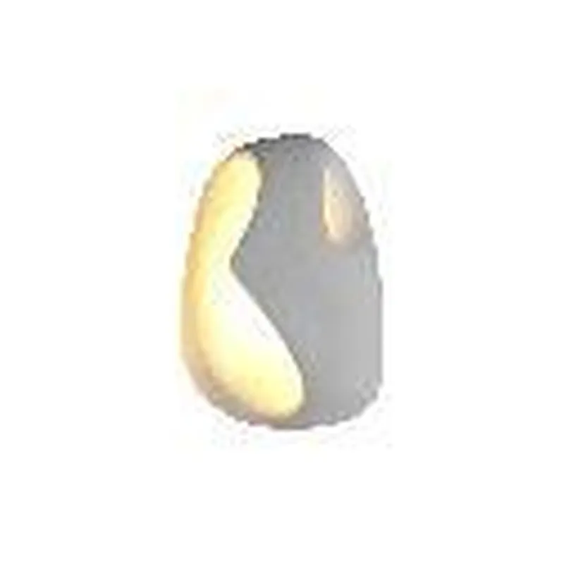 Arandela (LAMPADA INCLUSA) Ø35x20CM G4x1 3000K 5W 350LM METAL BRANCO+CIMENTO BRANCA CX:20x30x40CM 4,2KG Sindora DCB02660