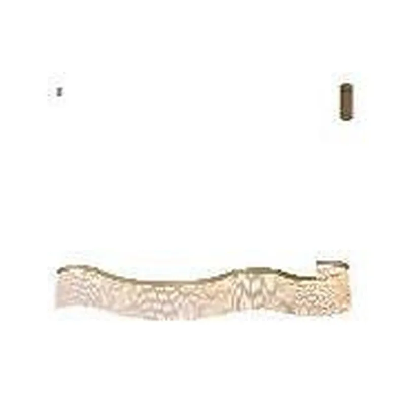 Pendente LED de Metal Dourado Fosco e Acrílico 29W 3000K Bivolt 100x14cm - Sindora DCD02973