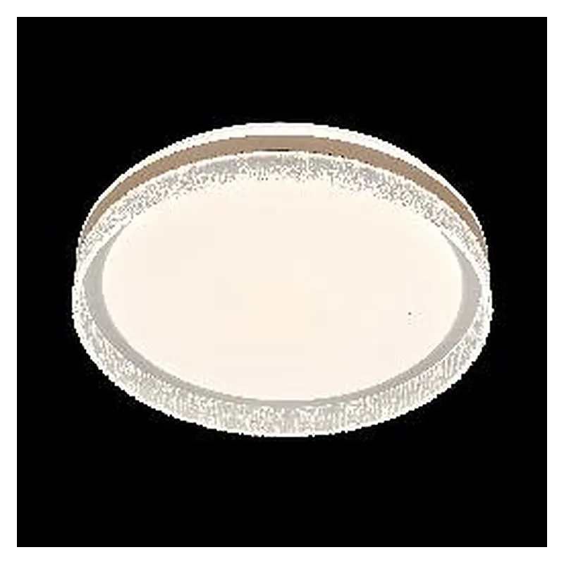 Plafon Ø40CM 28+28W 2800LM 3000K 4500K 6500K BIVOLT METAL DOURADO+ACRILICO Sindora DCX02371
