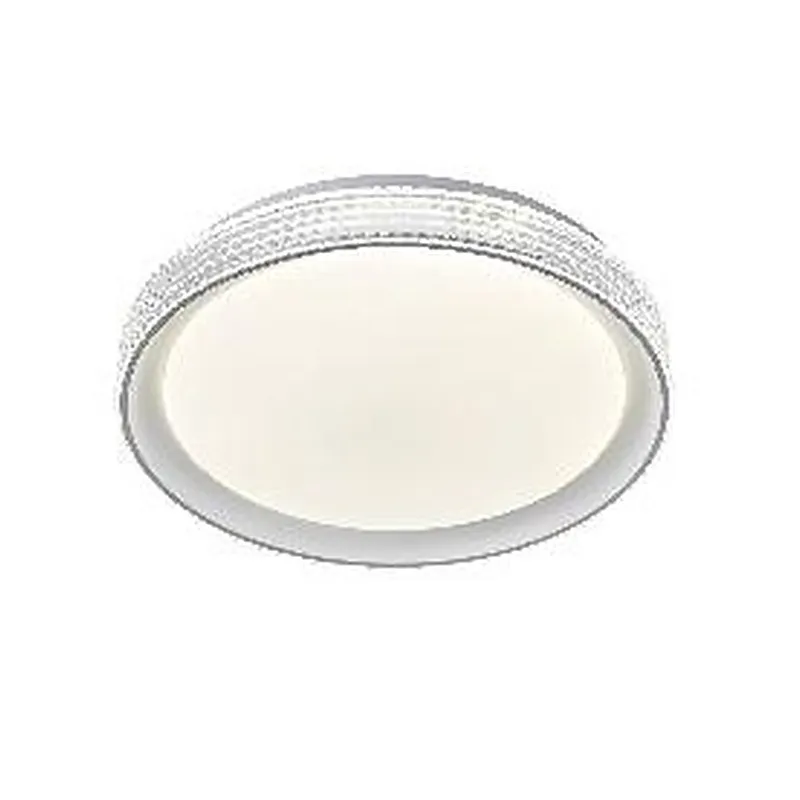 Plafon Ø40CM 28+28W 2800LM 3000K 4500K 6500K BIVOLT METAL BRANCO+ACRILICO Sindora DCX02375
