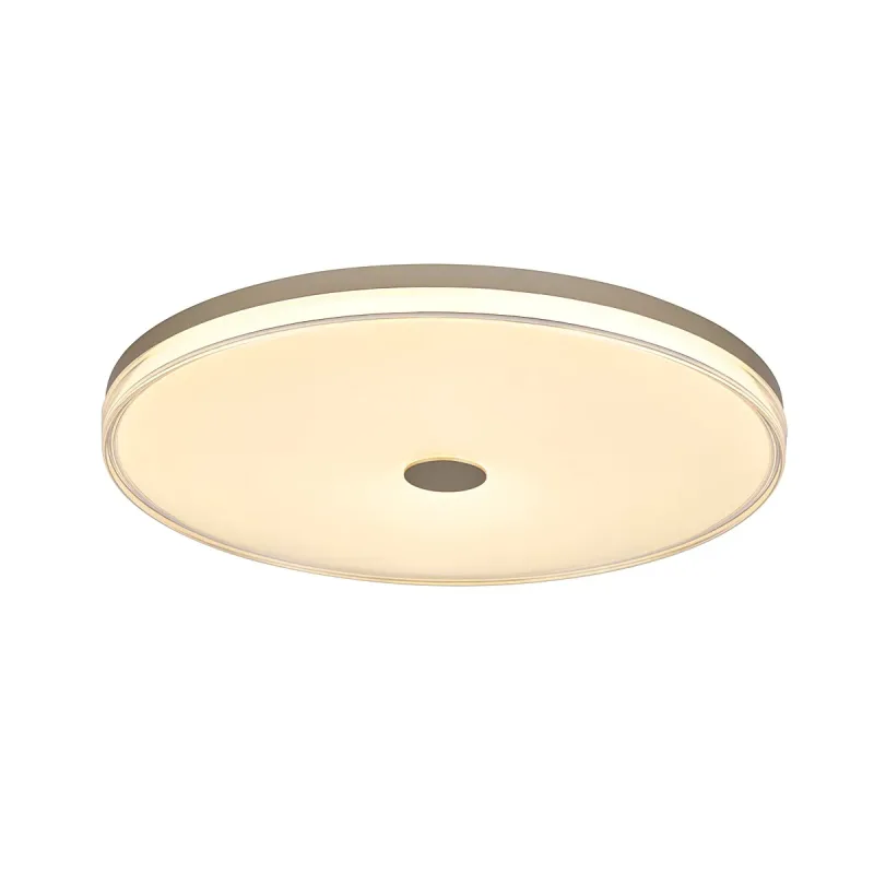 Plafon Ø40CM 28+28W 2800LM 3000K 4500K 6500K BIVOLT METAL BRANCO+ACRILICO Sindora DCX02376