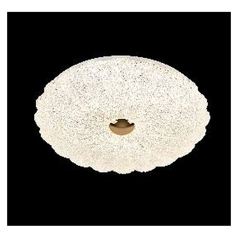 Plafon Ø40CM 28+28W 2800LM 3000K 4500K 6500K BIVOLT METAL BRANCO+ACRILICO Sindora DCX02377