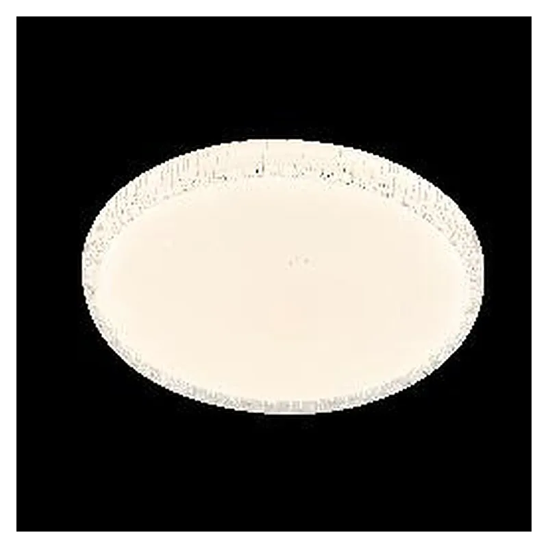Plafon Ø50CM 45+45W 4500LM 3000K 4500K 6500K BIVOLT METAL BRANCO+ACRILICO Sindora DCX02378
