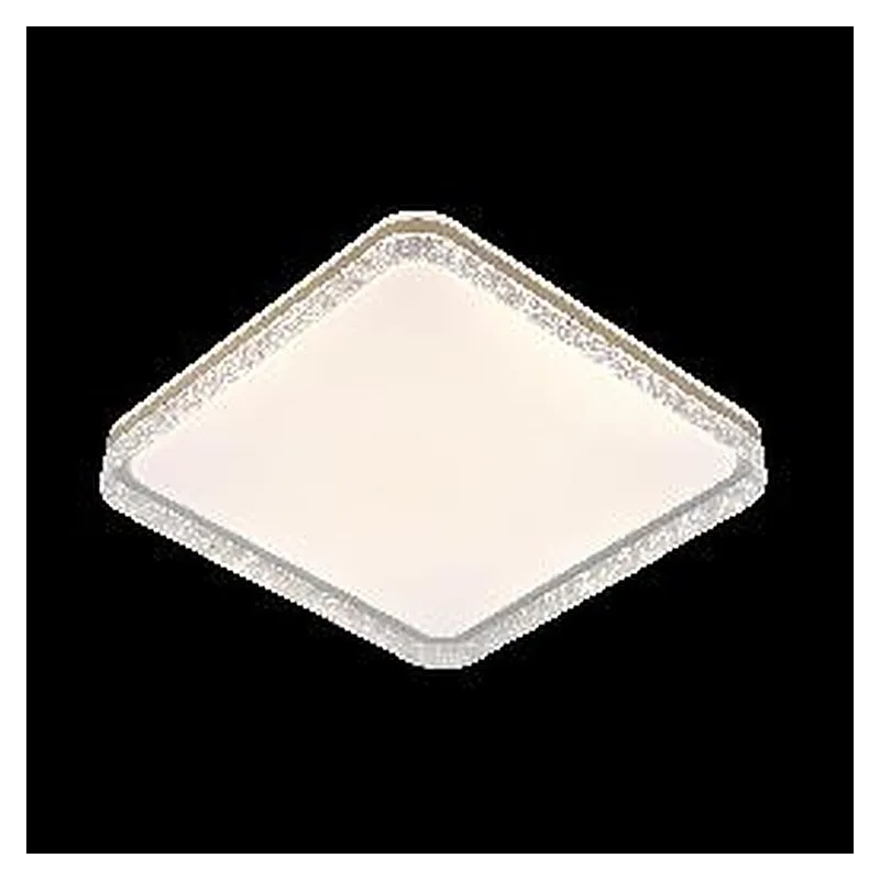 Plafon Ø50CM 45+45W 4500LM 3000K 4500K 6500K BIVOLT METAL DOURADO+ACRILICO Sindora DCX02394