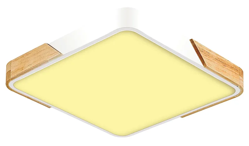 Plafon Ø41CM 36+36W 3600LM 3000K 4500K 6500K BIVOLT METAL BRANCO+ACRILICO Sindora DCX02397