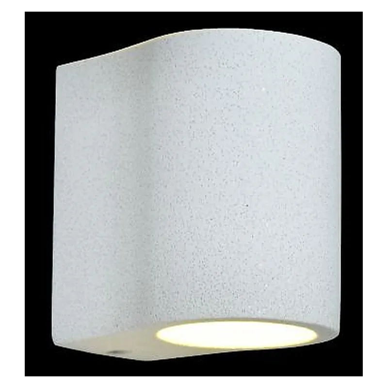 Arandela Ø6x10x10CM G9x1 METAL+CONCRETO BRANCO CX MASTER:70x18,5x36,5CM 7KG (10 UN.) CX UN.:10x13x13CM 0,7KG Sindora DCB02674