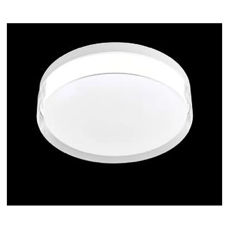 Plafon Ø48x7CM 45+45W 4500LM 3000K 4500K 6500K BIVOLT METAL BRANCO+ACRILICO Sindora DCX023103