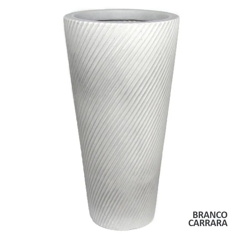Vaso Pilao Vite Polietileno N2 Branco Carrara Vouga