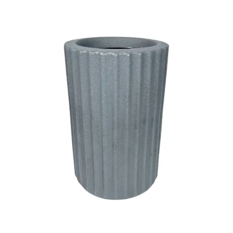 Vaso Roma Frisado Chumbo Vasos Vogue N° 03