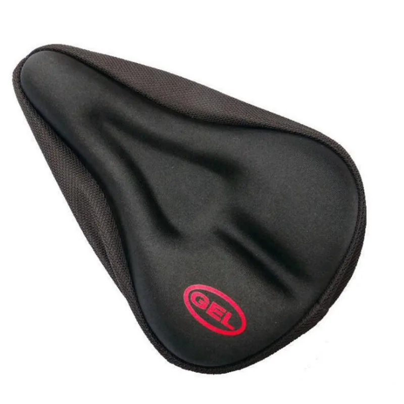 Capa Gel Banco Bike Selim Almofada Forro Bicicleta Ajustável