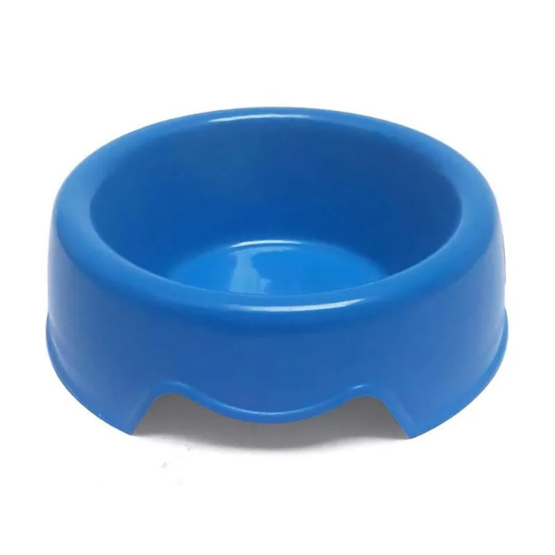 Comedouro de Plástico para Cães São Benedito Pet Azul - Tamanho 4