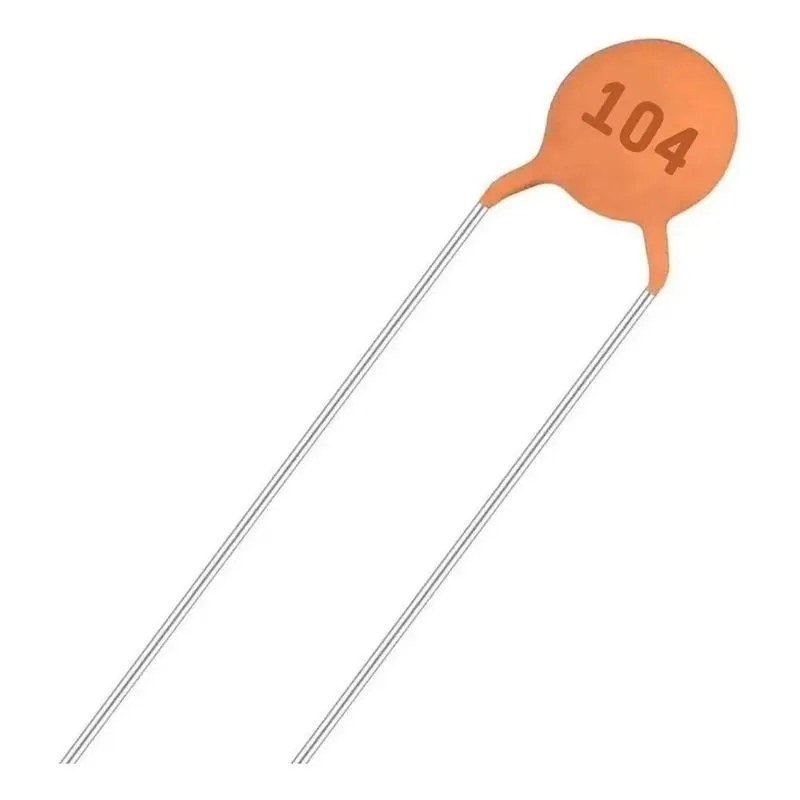 3x Capacitor Disco Ceramico 100nf X 50v (104) - 100 Peças