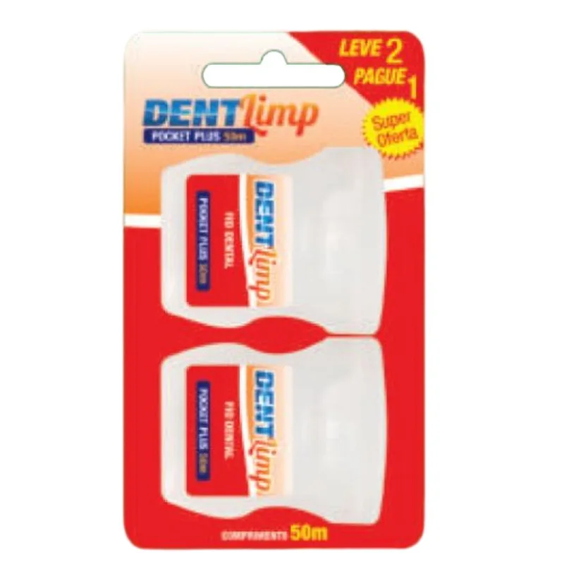 Dentlimp Fio Dental L2 Pg 1 Pocket 50M @