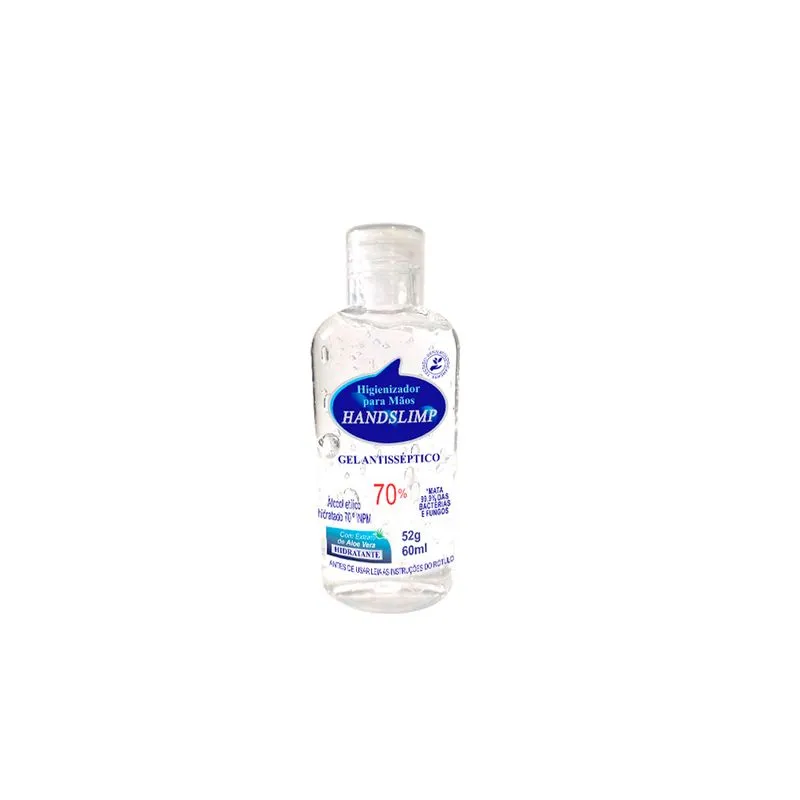 ALCOOL GEL 70% HANDS LIMP NEUTRO 60G
