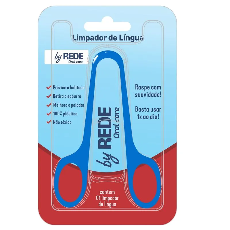 Limpador de Língua By REDE Oral Care - 1 Unidade