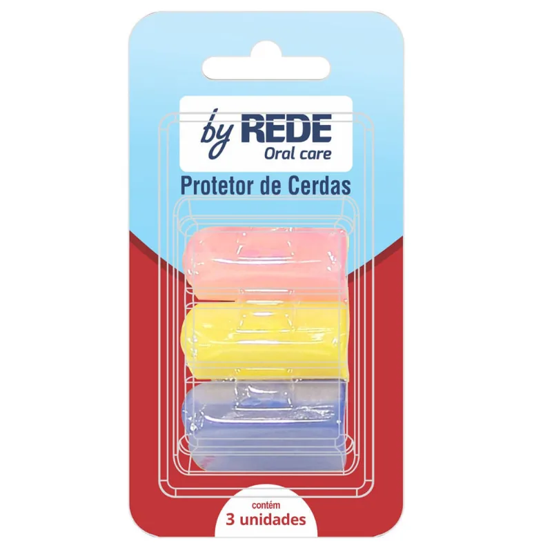 Protetor De Cerdas By Rede Oral Care - 3 Unidades