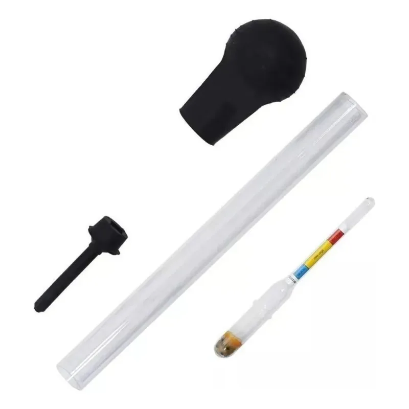 Densimetro Vidro Teste De Densidade De Liquidos De Baterias