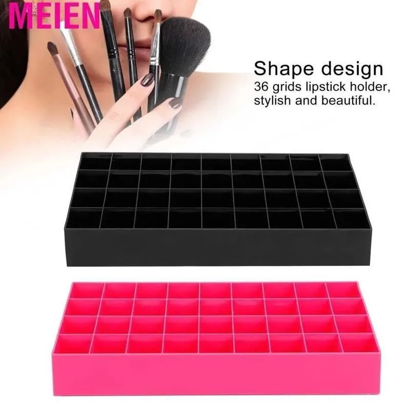 Organizador Batons - Plástico | 36 Nichos | Mega Make