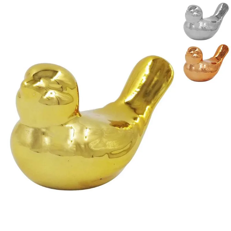 Pássaro Decorativo 5cm em Porcelana Interponte