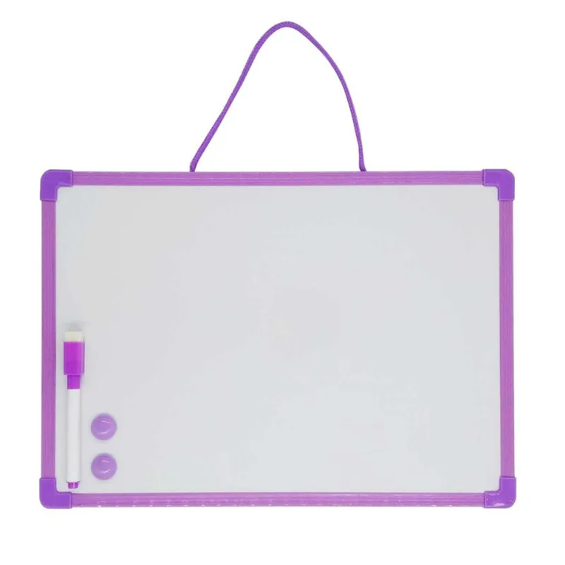 Quadro Para Recados 35X25cm C/Caneta em Plástico Interponte-Roxo