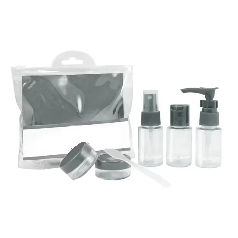 Kit de Frascos Para Viagem Travel 5 Itens