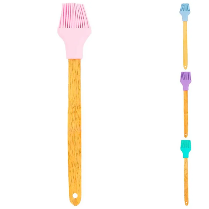 Pincel Silicone Cores Sortidas 30cm Inter Ponte