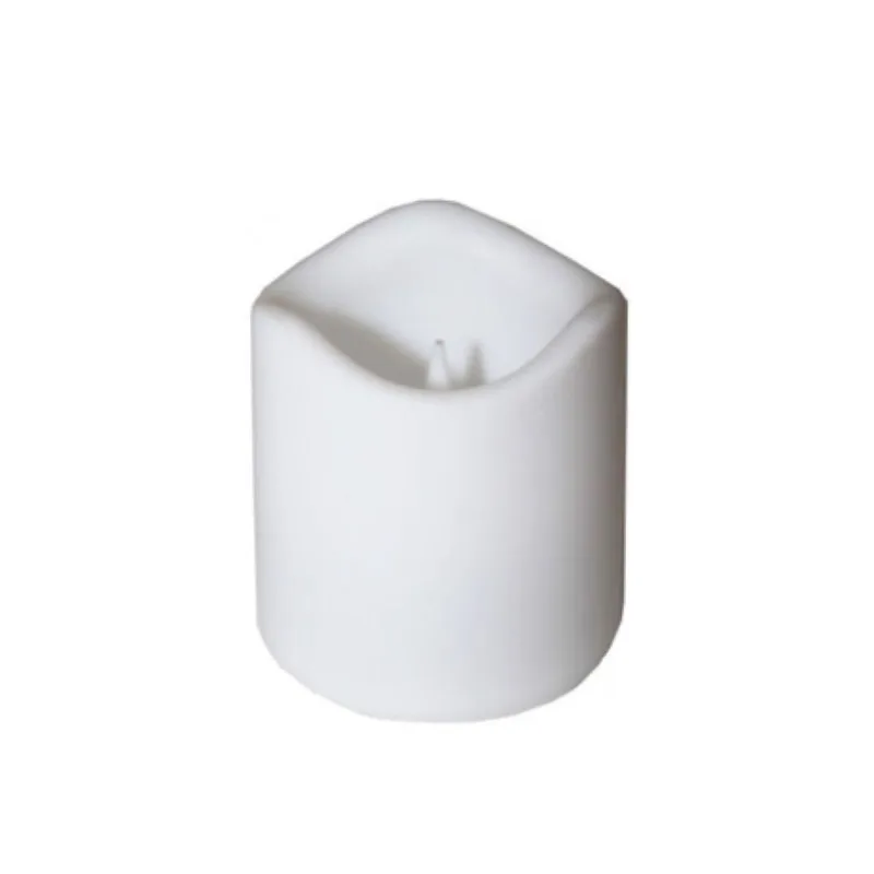 Vela De Led Decorativas Amarela Chama Viva C/4 Un