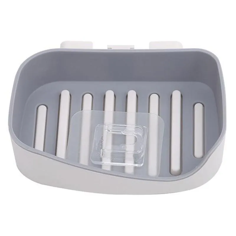 Saboneteira De Plastico Hu54538 Cinza