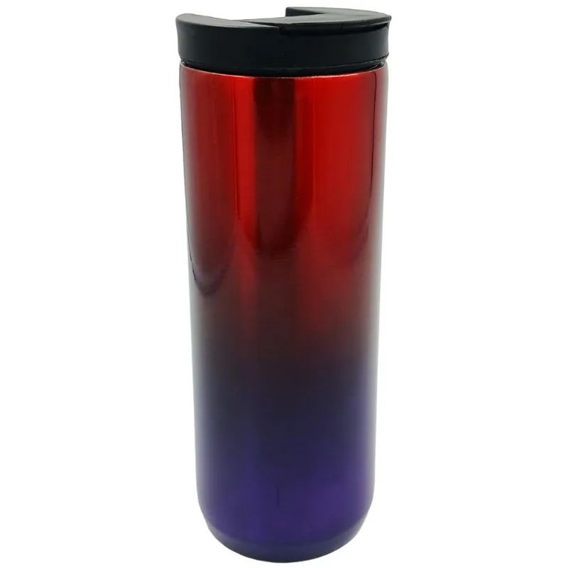Copo Térmico C/ Tampa 520ml em Aço Inox Interponte-Rosa