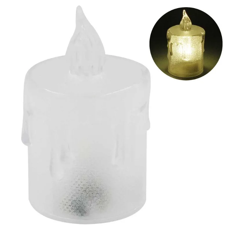 Vela LED 6cm em Plástico Interponte