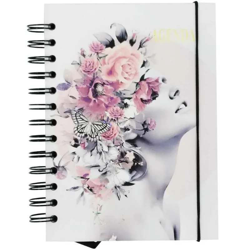 Agenda Permanente 19x13cm 160 Folhas em Papel Interponte-Modelo 1