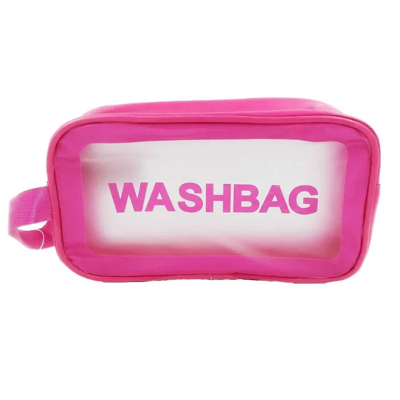 Nécessaire C/ Alça 15x26cm em PVC Interponte-Pink