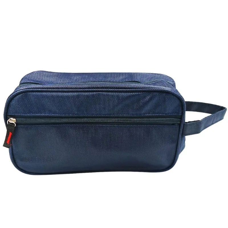 Nécessaire Masculina C/ Alça 23x16cm em Poliéster Interponte-Azul