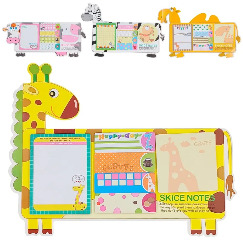 Bloco de Anotações Bichinhos 26x16cm em Papel Interponte