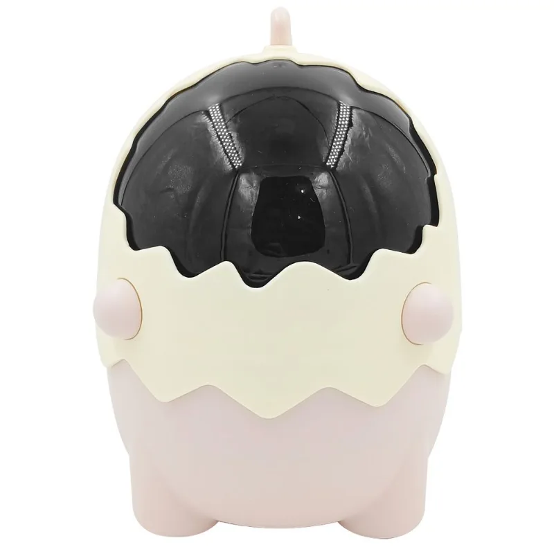 Porta Treco Dinossauro 18cm em Plástico Interponte-Rosa