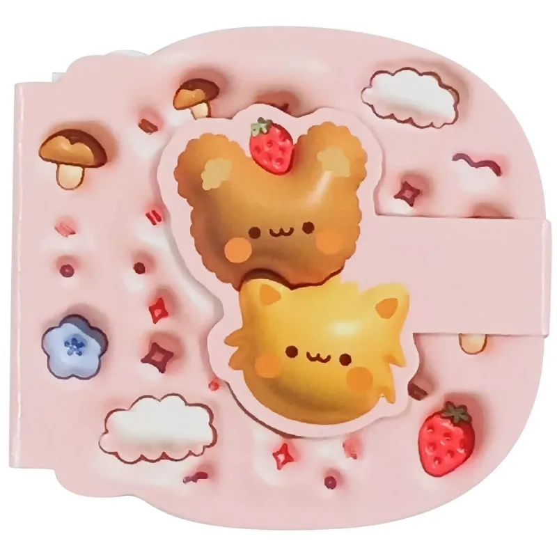 Bloco de Anotação Bichinhos 2 Peças 6,5x7cm em Papel Interponte