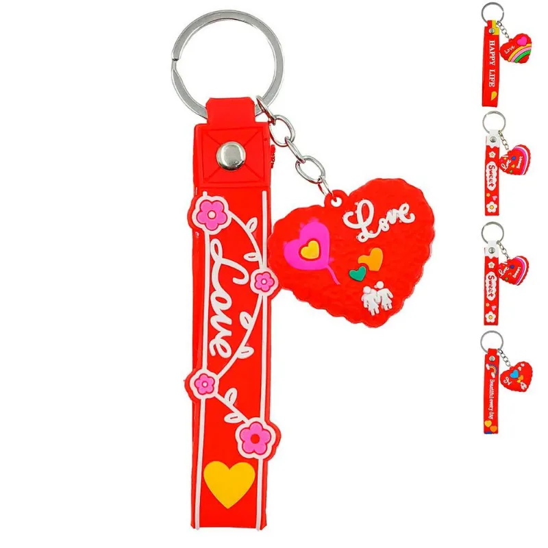 Chaveiro Love 20x4,2cm em Metal Interponte