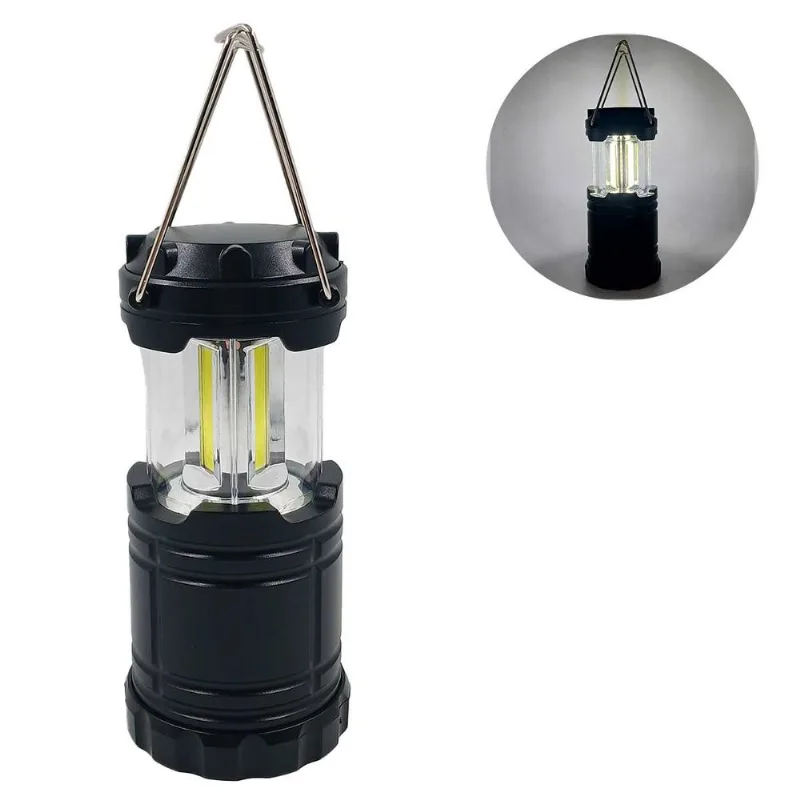 Lanterna de Camping LED C/ Alça 10,8x7cm em Plástico Interponte