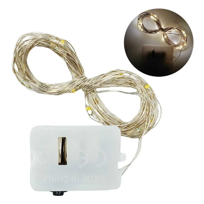 Fio Fada Cordão LED P/ Decoração 2m em Plástico Interponte