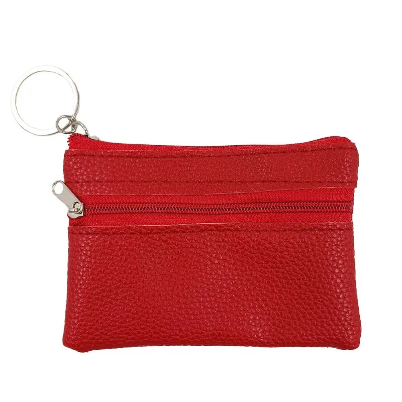Porta Níquel C/ Bolso 8x12cm em PVC Interponte-Marsala