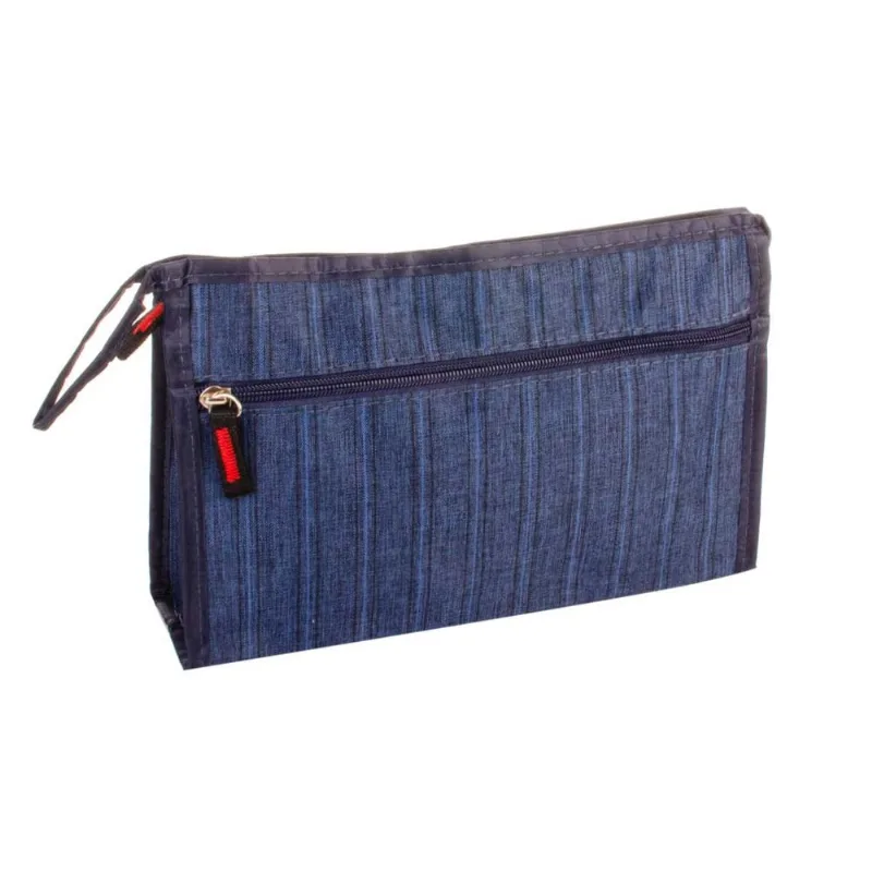Nécessaire C/ Alça 17x27cm em Poliéster Interponte-Azul