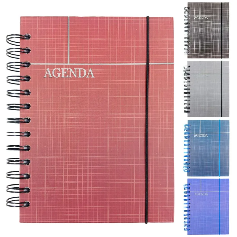 Agenda Permanente Listras 13,7x19cm em Papel Interponte SORTIDOS