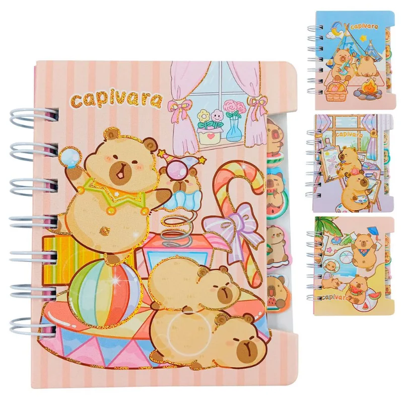 Mini Caderno Capivara 11x9,5cm em Papel Interponte